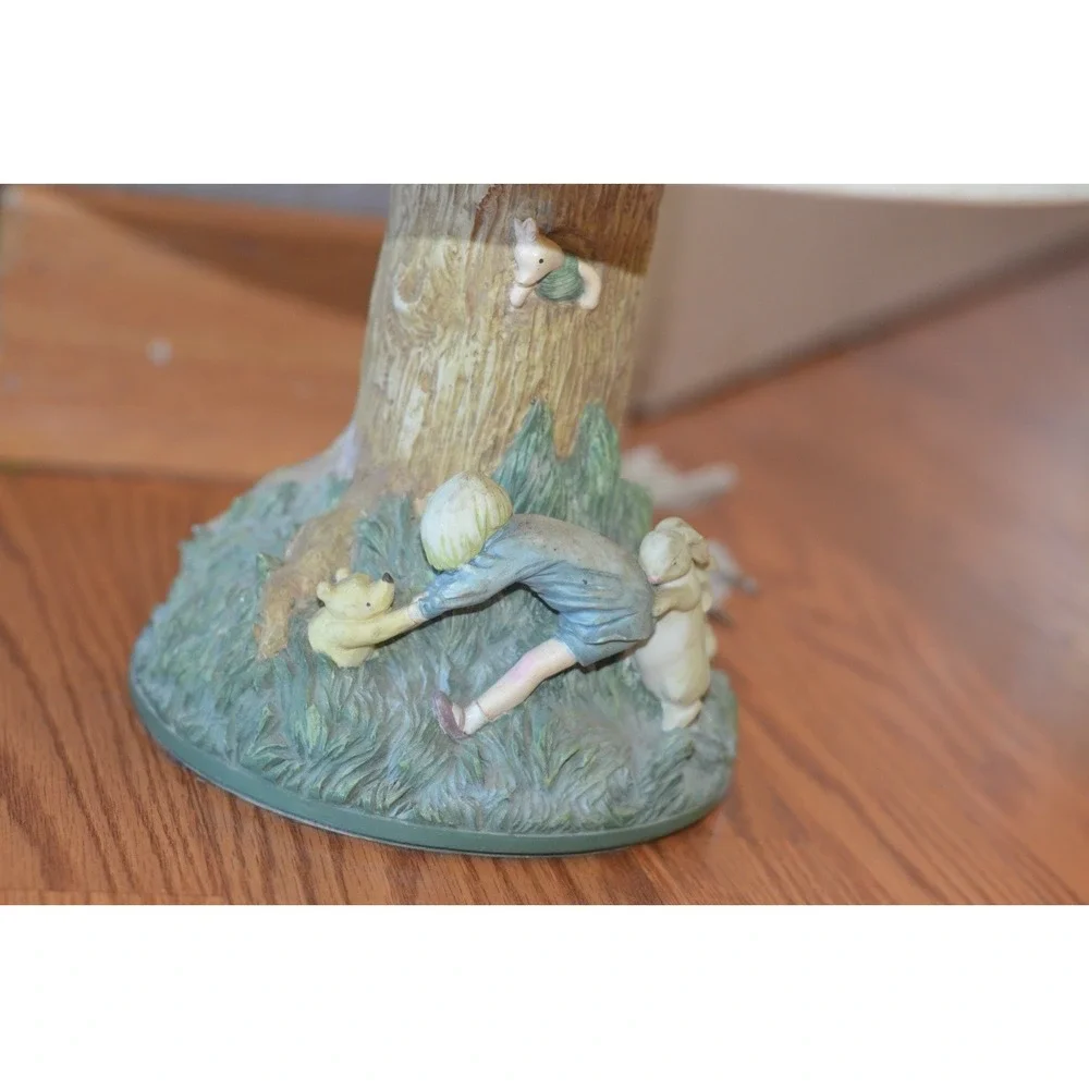 Lamp Pooh Stuck in Hole Christopher Robin Rabbits Roo Disney Co Charpente 16x10